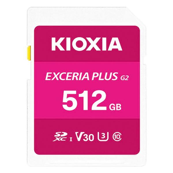 SDカード 512GB SDXC KIOXIA キオクシア EXCERIA PLUS G2 Clas...