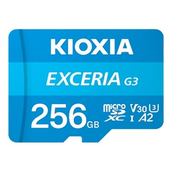 マイクロSDカード 256GB microSDXC EXCERIA G3 KIOXIA キオクシア ...