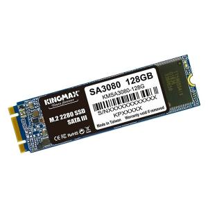 M.2 2280 NGFF SATA SSD 128GB 内蔵型 KINGMAX SA3080シリーズ SATAIII R:520MB/s W:350MB/s MTBF200万時間 海外リテール KMSA3080-128G ◆メ｜flashmemory