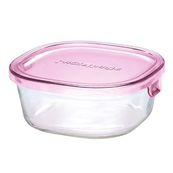 保存容器 耐熱ガラス パック＆レンジ iwaki AGCテクノグラス 角型 S 容量450ml 寸法...