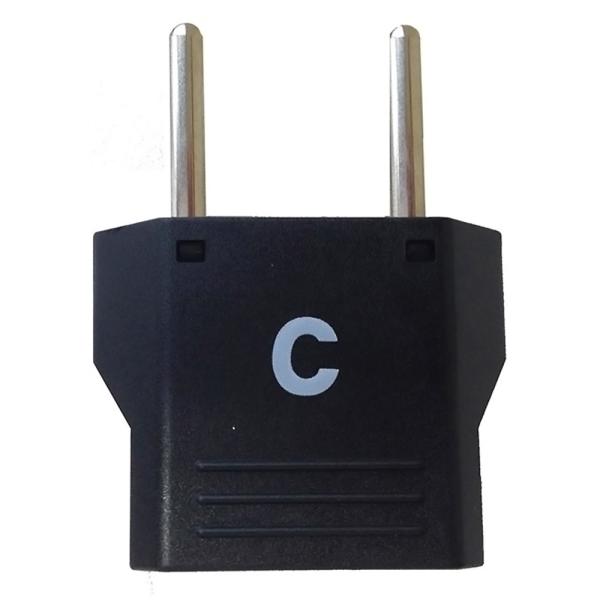 海外用変換プラグ Cタイプ 2個セット WP33S (WP-3 ×2p) Kashimura カシム...