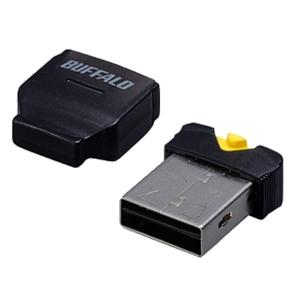 microSDカードリーダーライター USBアダプター iBUFFALO バッファロー USB2.0 最大512GB対応 キャップ/ストラップホール付 ブラック BSCRMSDCBK ◆メ｜flashmemory