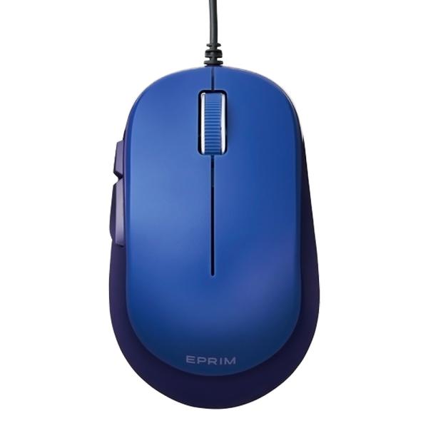 マウス BlueLED有線マウス USBマウス 5ボタン ELECOM エレコム Mサイズ USB-...