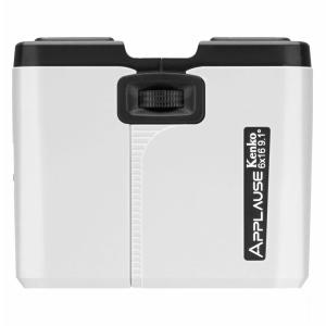 フラット双眼鏡 6倍 APPLAUSE アプローズ 6×16 Kenko ケンコー トキナー 非球面レンズ 手のひらサイズ 舞台 コンサート鑑賞 ホワイト APPLAUSE6X16WH  宅