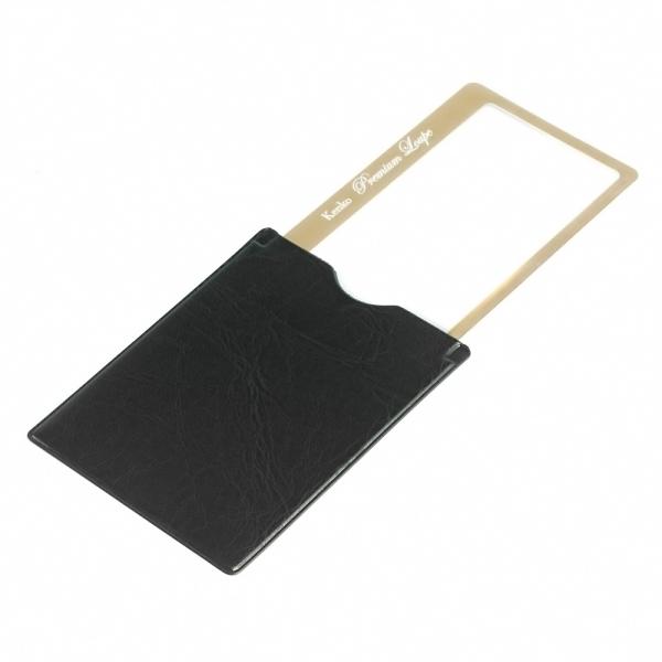 極薄シートルーペ 極薄カード型拡大鏡 Kenko ケンコートキナー 倍率3倍 レンズサイズ41×73...