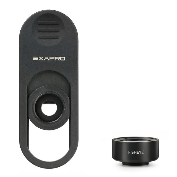 スマホ用クリップレンズ フィッシュアイ 魚眼 画角210度 EXAPRO Kenko ケンコートキナ...