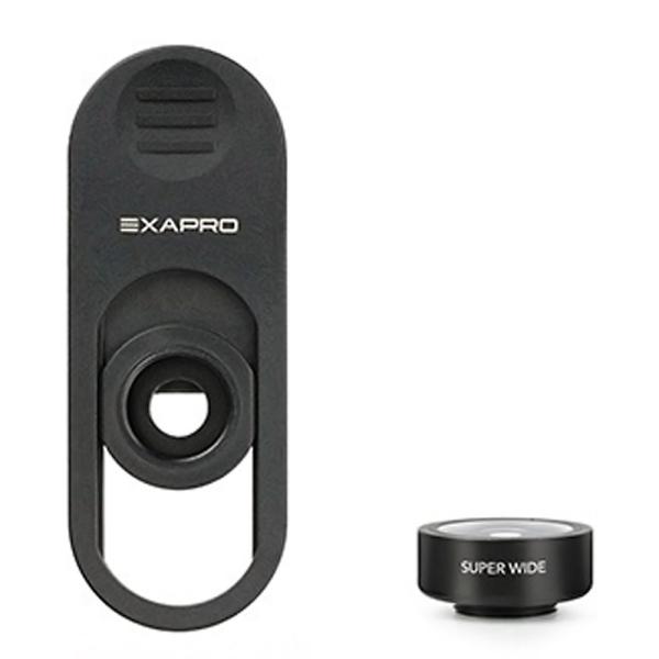スマホ用クリップレンズ スーパーワイド 倍率0.58 画角150度 EXAPRO ケンコートキナー ...