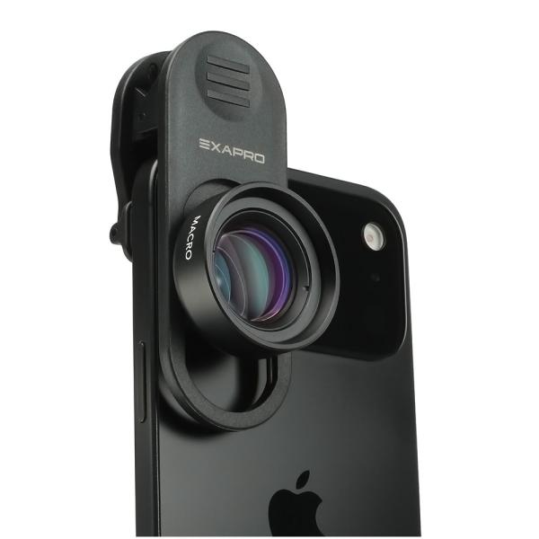 スマホ用クリップレンズ マクロ 焦点距離77mm EXAPRO Kenko ケンコートキナー スマホ...