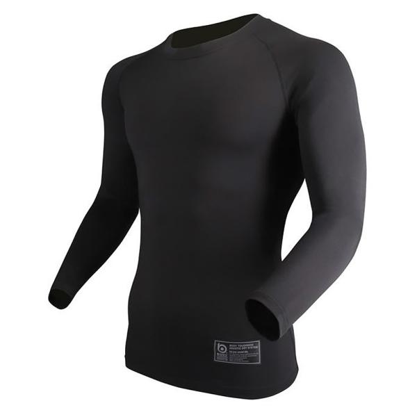 クルーネックシャツ ドラスティックドライ ロングスリーブ JW-582 ブラック Mサイズ OTAF...