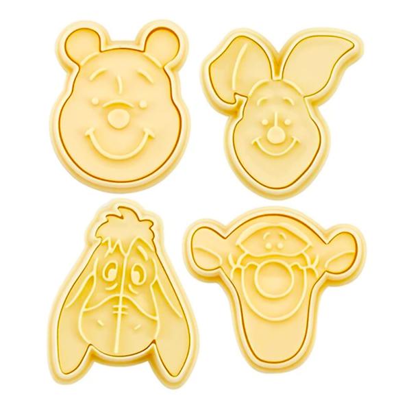 スタンプクッキー型 押し型 4個セット くまのプーさん SKATER スケーター 可愛い 子供 こど...