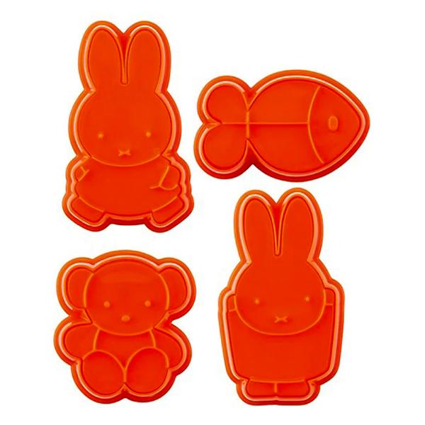スタンプクッキー型 押し型 4個セット ミッフィー miffy SKATER  可愛い 子供 こども...