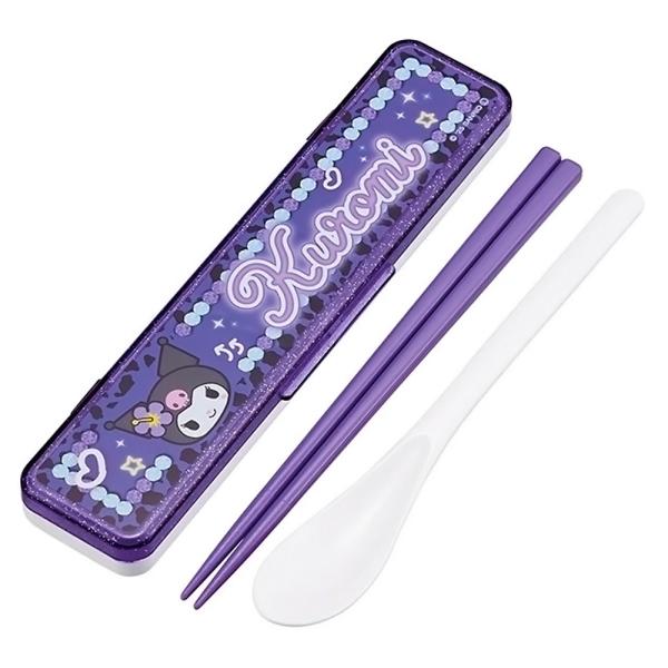 弁当用箸 クロミ スクール 音のならないコンビセット SKATER スケーター 子供 箸/スプーン1...