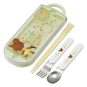 スケーター トリオセット 箸 スプーン フォーク くまのがっこう 子供用