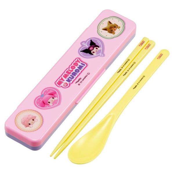 弁当用箸 マイメロディ クロミ Netflix柄 コンビセット SKATER スケーター 子供 箸/...