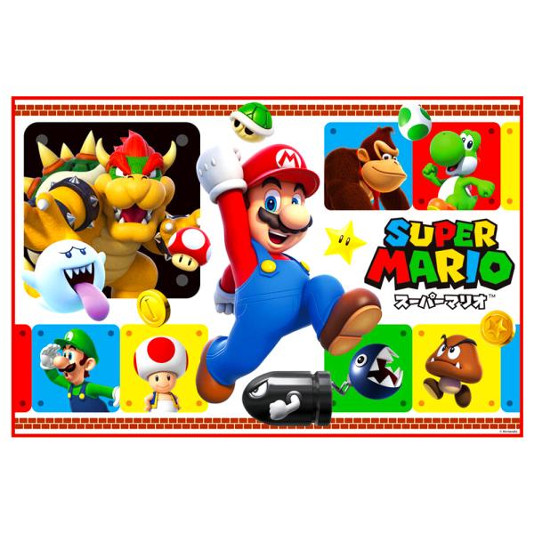 レジャーシート スーパーマリオ 23 任天堂 nintendo 1人用 Sサイズ 遠足 運動会 ピク...