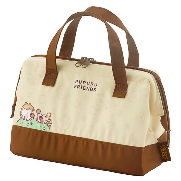 がま口型ランチバッグ 星のカービィ プププ フレンズ SKATER 子供 2段タイプ Wファスナー ...