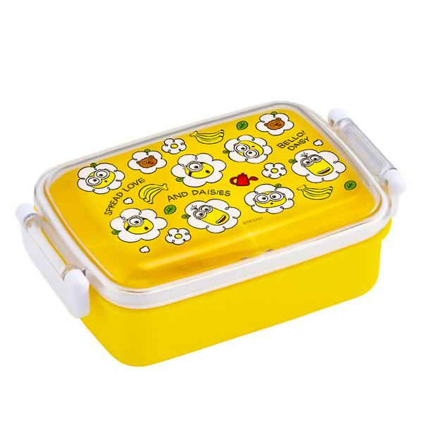 弁当箱 ふわっとフタタイトランチボックス角型 ミニオン minion 24 SKATER 子供 キッ...