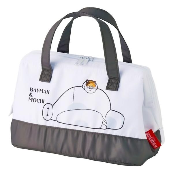 がま口型ランチバッグ ベイマックスとモチ SKATER スケーター 子供 2段タイプ Wファスナー ...