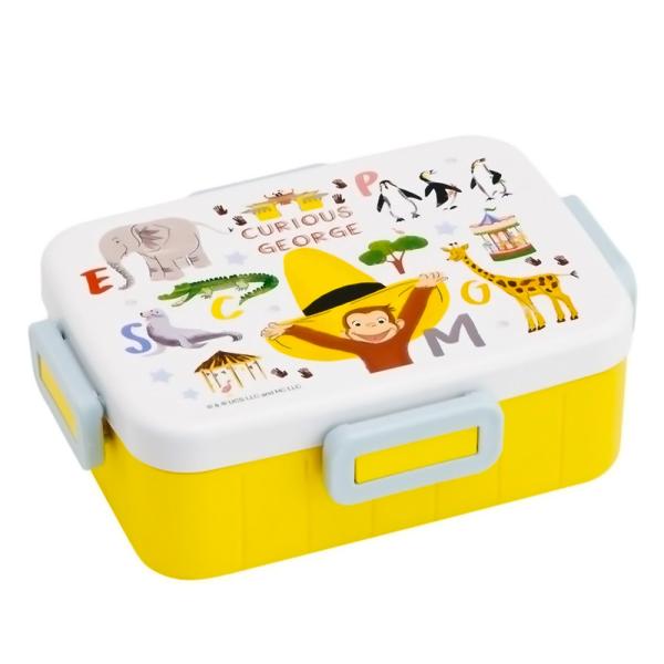 弁当箱 4点ロックランチボックス おさるのジョージ ZOO SKATER スケーター 容量650ml...