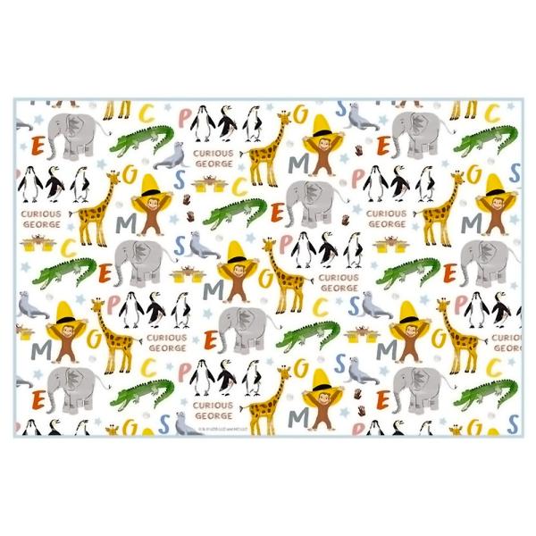 レジャーシート おさるのジョージ ZOO Sサイズ 1人用 遠足 運動会 ピクニック 防水 SKAT...