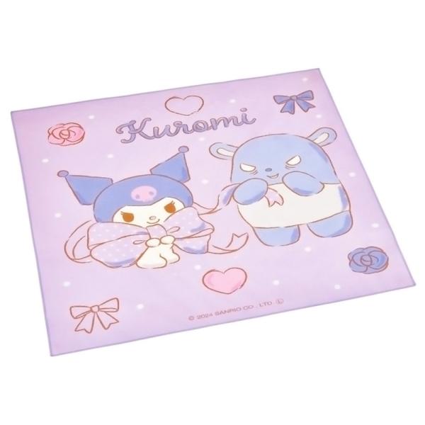 ランチクロス クロミ ビッグリボン 風呂敷 ランチョンマット SKATER 子供 お弁当用 綿 洗え...