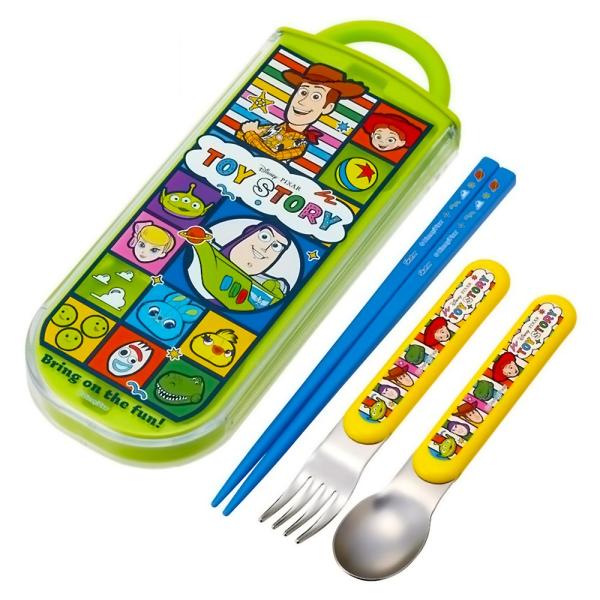 弁当用箸 トリオセット トイストーリー 25 SKATER スケーター 子供 箸16.5cm/スプー...