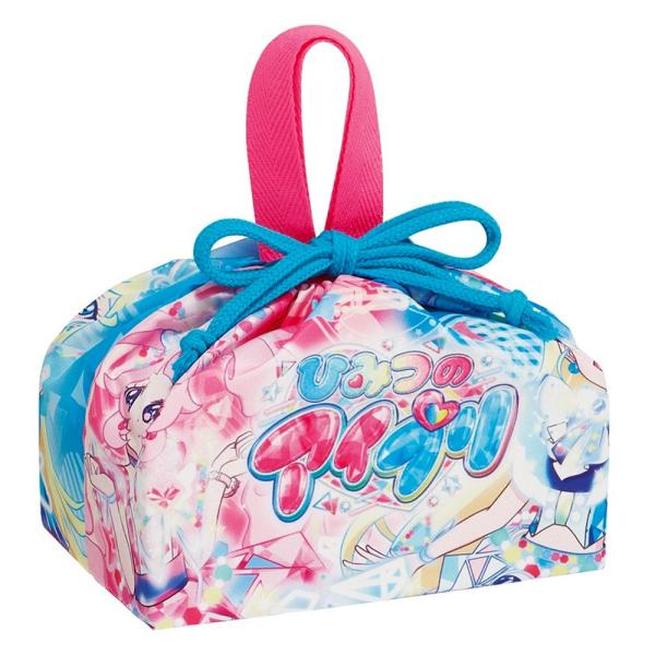 ランチ巾着 ひみつのアイプリ 巾着袋 お弁当巾着 お弁当袋 SKATER スケーター 子供 レディー...