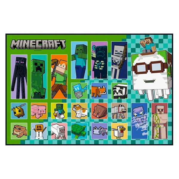 レジャーシート マインクラフト Minecraft 26 Sサイズ 1人用 遠足 ピクニック 防水 ...