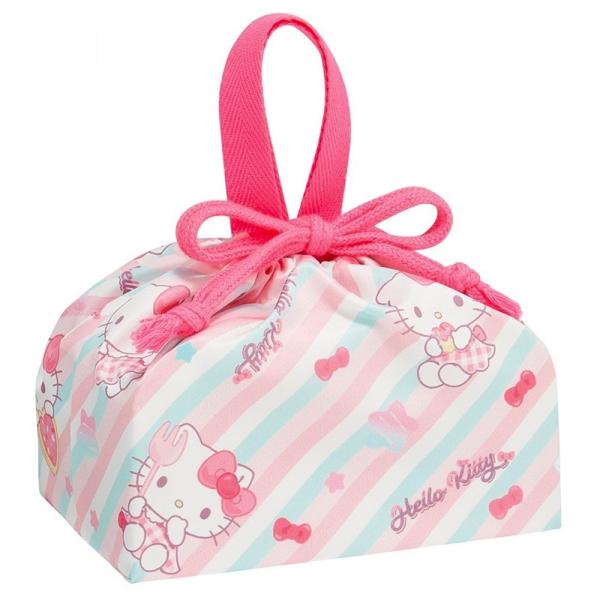 ランチ巾着 ハローキティ Fancy Snacks Sweets 巾着袋 お弁当巾着 お弁当袋 SK...