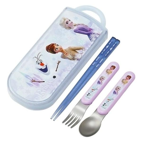 弁当用箸 トリオセット アナと雪の女王 26 SKATER スケーター 子供 箸16.5cm/スプー...