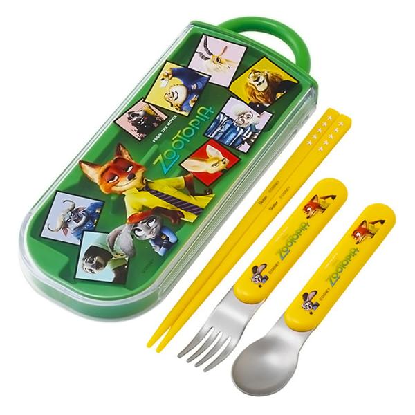 弁当用箸 トリオセット ズートピア 26 ディズニー SKATER スケーター 子供 箸16.5cm...