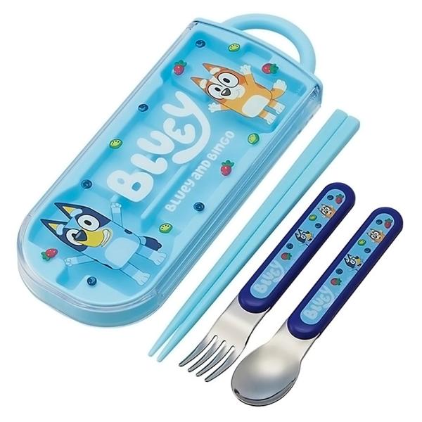 弁当用箸 トリオセット ブルーイ BLUEY SKATER スケーター 子供 箸16.5cm/スプー...