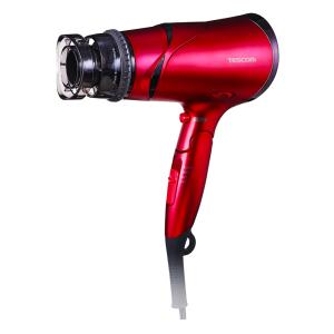 マイナスイオン ヘアードライヤー ione TESCOM テスコム 速乾大風量1.8立方メートル/分 最大1200W 2WAYモイスチャーフード付 ピンク TD430A-P ◆宅