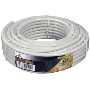 DXアンテナ アンテナケーブル 5C 同軸ケーブル 2k 4k 8k 対応 両端未加工 ホワイト 20m S5CFB20SP  宅