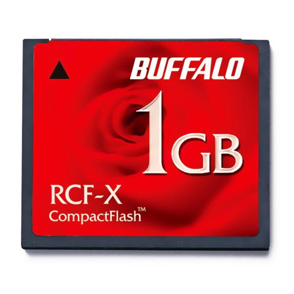 コンパクトフラッシュ CF 1GB CFカード BUFFALO バッファロー RCF-Xシリーズ ハ...