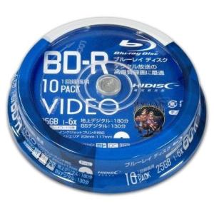 HI-DISC ハイディスク BD-R 1回録画用 6倍速 25GB 地デジ180分