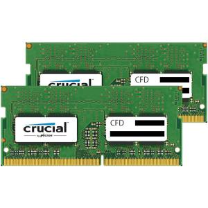 4GB 2枚組 DDR4 ノート用メモリ CFD Crucial by Micron DDR4-2400 PC4-19200 260pin SO-DIMM 4GBx2(計8GB) W4N2400CM-4G ◆メ