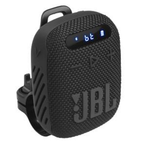 ポータブルスピーカー JBL WIND 3 ハンドルマウント同梱 IP67 Bluetooth5.0 microSD AUX入力 ハンズフリー通話 並行輸入品 ブラック JBLWIND3-BK ◆宅