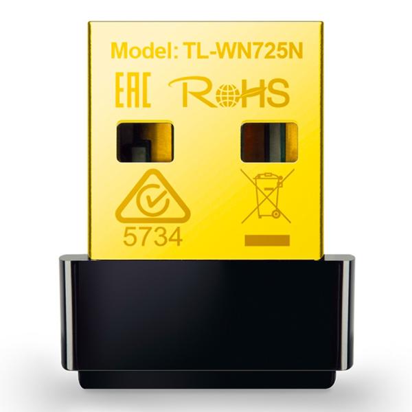 無線LAN子機 ナノUSBアダプター TP-Link Wi-Fiアダプタ 2.4GHz 150Mbp...