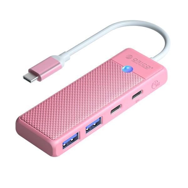 USB ハブ 4ポート USB3.0 急速充電 PD100W ORICO 5Gbps USB-A/T...