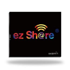 64GB ezShare 無線LAN搭載コンパクトフラッシュ Wi-Fi CFカード Android / iOS両対応 海外リテール Wi-FiCF-64G ◆メ