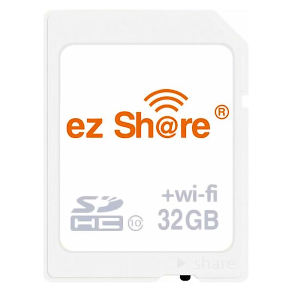 無線LAN搭載SDカード 第4世代 32GB SDHC ezShare Wi-Fi機能搭載 Clas...
