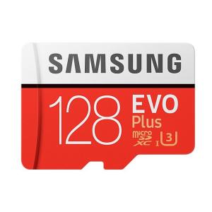 ◇ 【128GB】 Samsung サムスン microSDXCカード EVO Plus Class10 UHS-I U3 R:100MB/s W:90MB/s 海外リテール MB-MC128G/CN ◆メ
