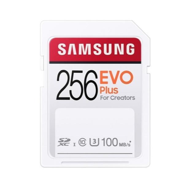256GB SDXCカード SDカード Samsung サムスン EVO Plus Class10 ...