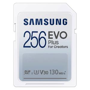 256GB SDXCカード SDカード Samsung サムスン EVO Plus Class10 UHS-I U1 V10 R:130MB/s 7つの耐久性能 海外リテール MB-SC256K/CN  メ