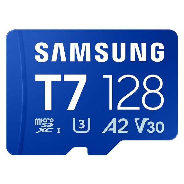 マイクロSDカード 128GB microSDXC Samsung サムスン T7 R:170MB/...