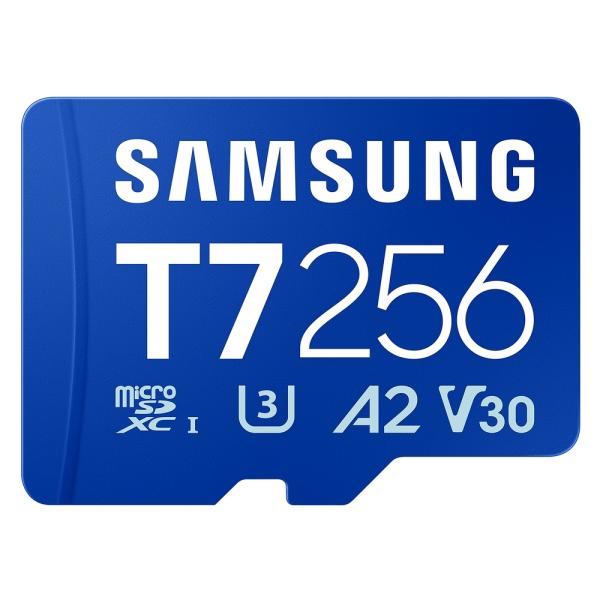 マイクロSDカード 256GB microSDXC Samsung サムスン T7 R:170MB/...
