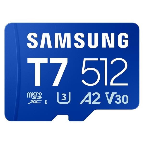 マイクロSDカード 512GB microSDXC Samsung サムスン T7 R:170MB/...