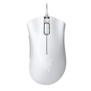 ゲーミングマウス Razer DeathAdder Essential USB接続 光学式 5ボタン 右利き 最大解像度6400DPI 並行輸入品 ホワイト RZ01-03850200-R3C1 ◆宅