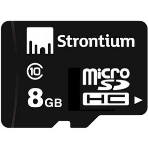 8GB microSDHCカード マイクロSD Strontium Bassic Class10 海外リテール SR8GTFC10R ◆メ